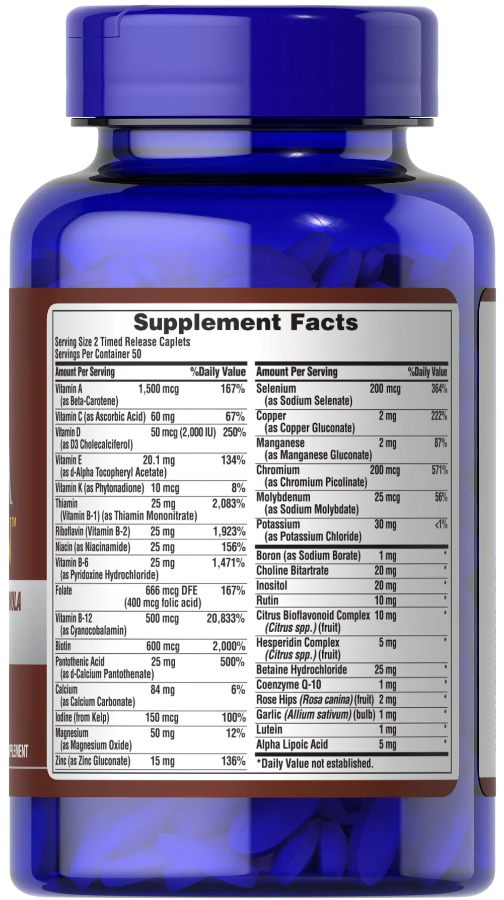 銀髮族綜合維生素緩釋長效型 - 4