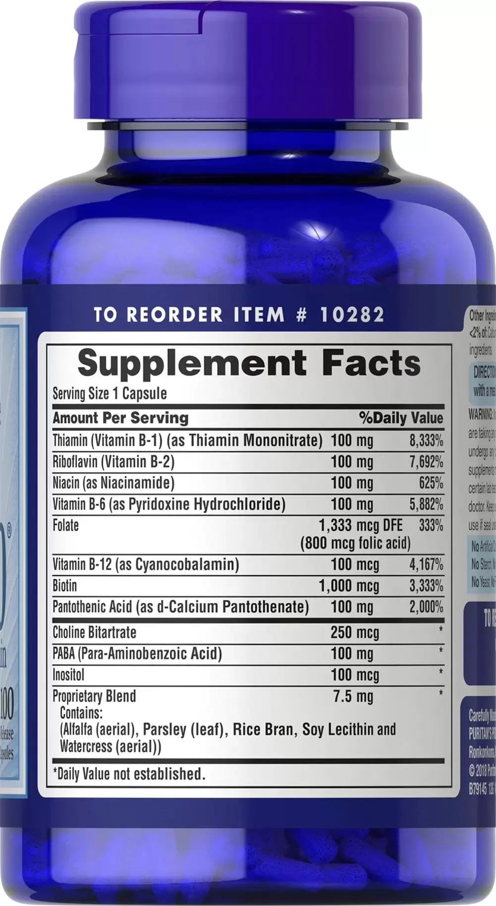 全方位B-100群｜支持免疫力與代謝平衡 膠囊型式 - 3