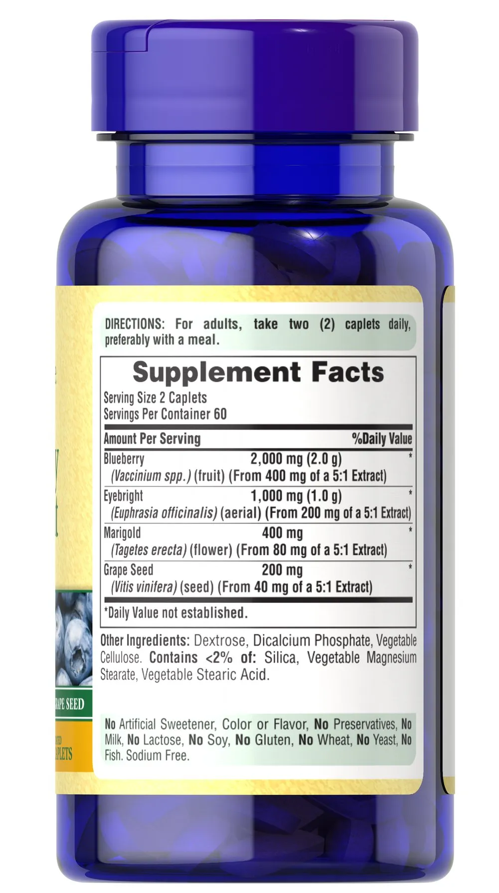 藍莓與小米草複合物 - 眼睛健康 - 4