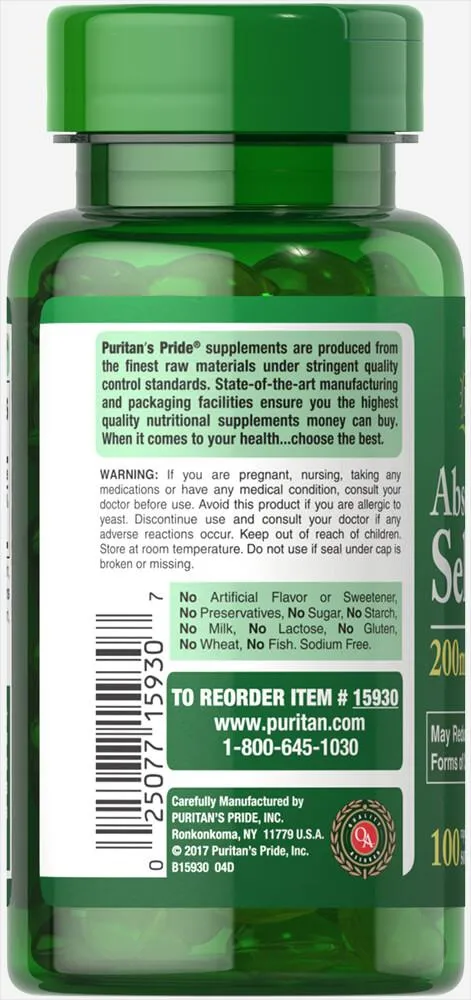 易吸收硒 200 微克 - 4