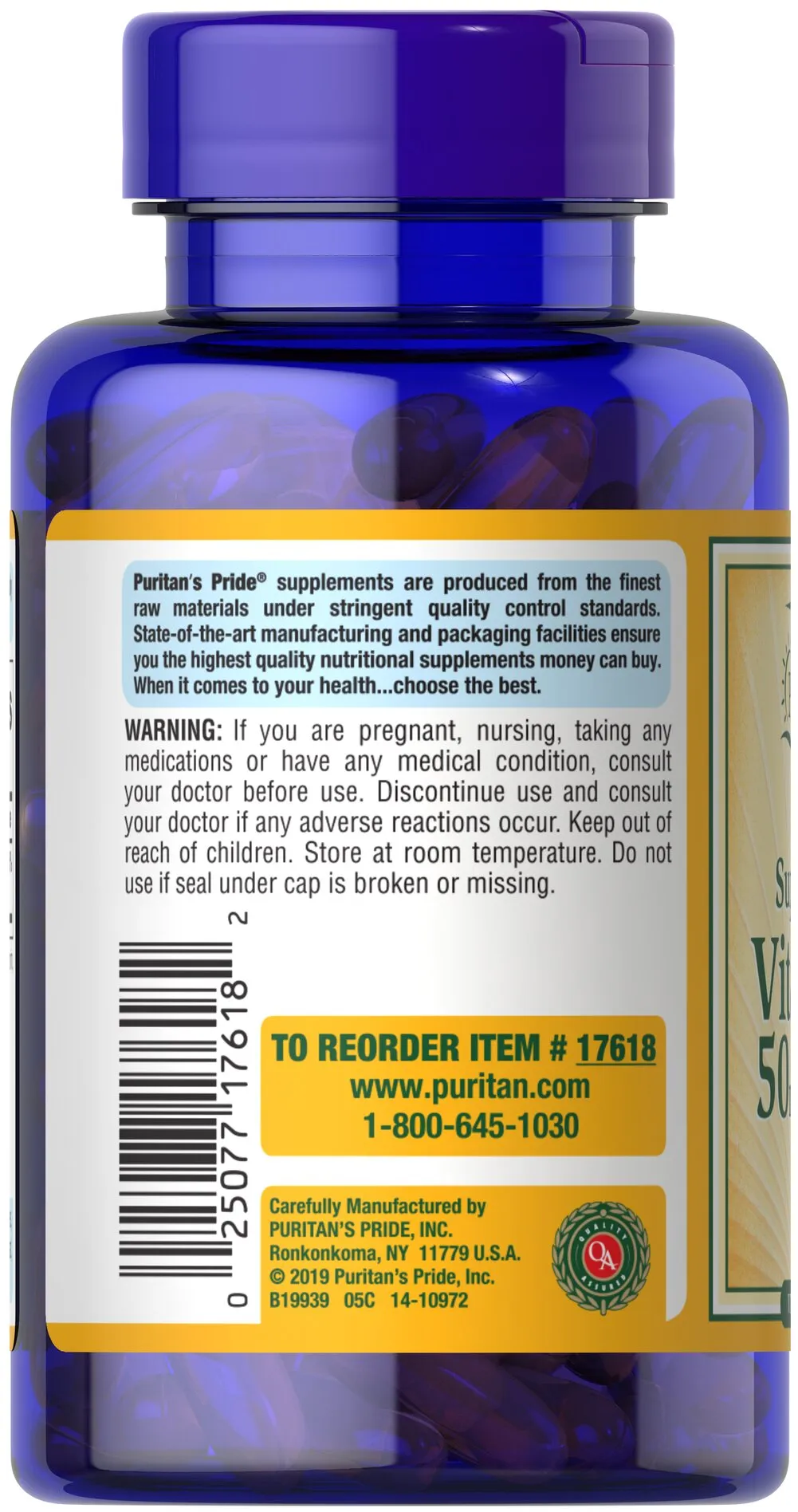 維他命D3 2000 IU（50mcg） 200 Softgels - 6