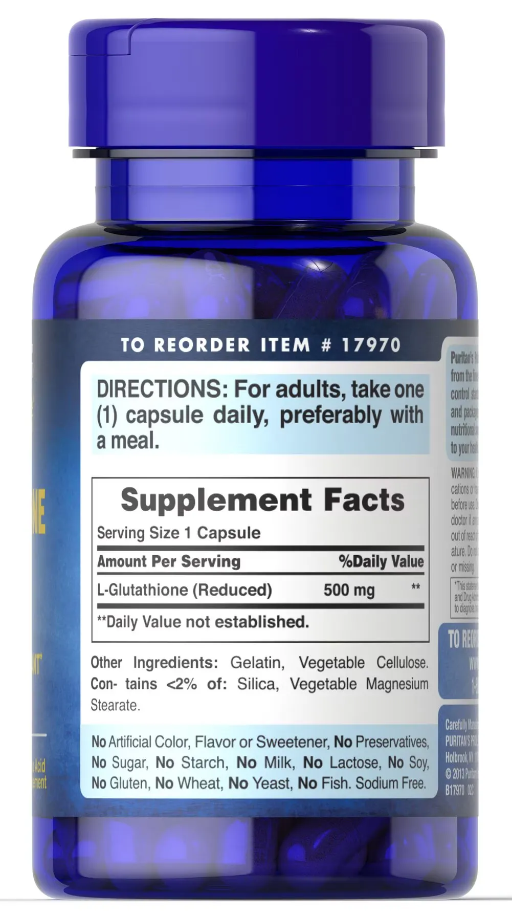  L-Glutathione 穀胱甘肽 500 mg - 5