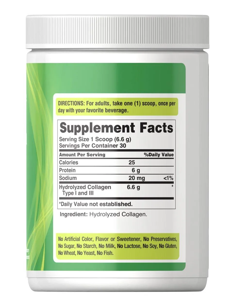 Collagen Peptides Powder Type I & III 水解膠原蛋白胜肽粉 I 型 和 III 型 - 3