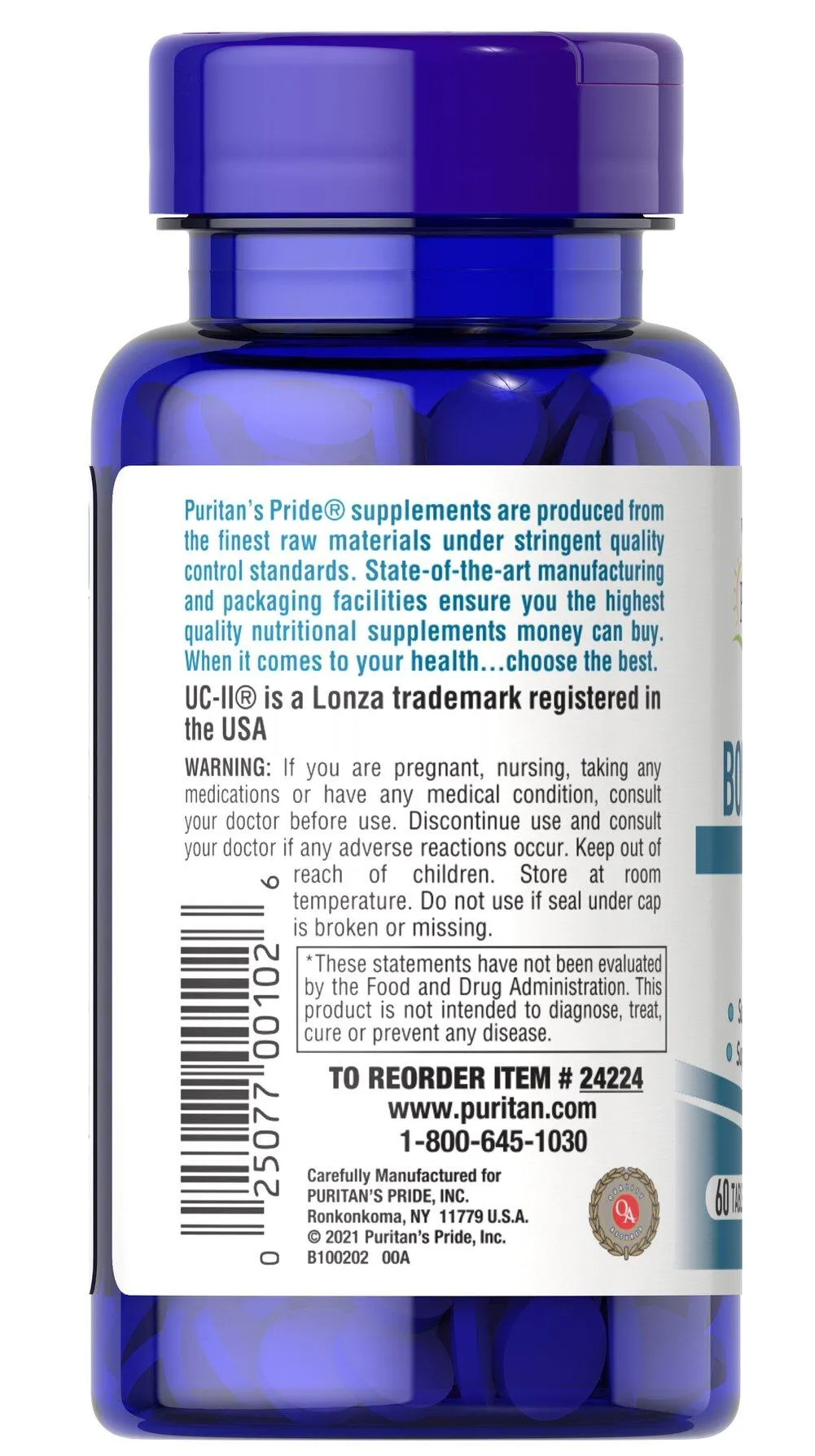 UC-II® 40 毫克活性膠原蛋白化合物 +D3 +高鈣 + 鎂 - 2