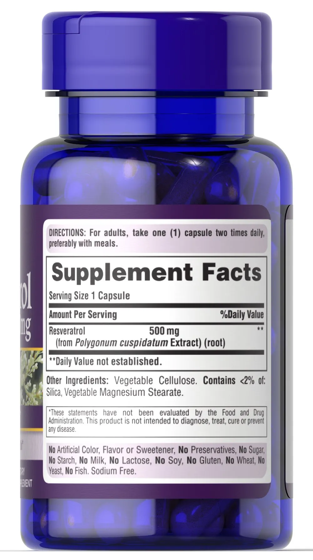  Resveratrol 白藜蘆醇 500 MG （30 粒） - 4