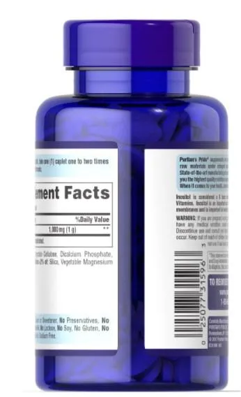 Inositol 1000 mg 肌醇（90 錠） - 3