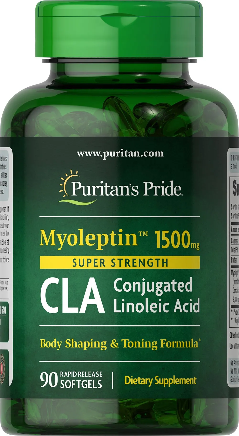 Super Strength Myo-Leptin  CLA 紅花籽油 非基轉 1500mg - 2