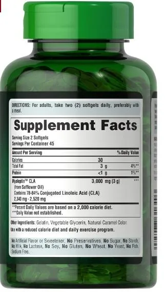 Super Strength Myo-Leptin  CLA 紅花籽油 非基轉 1500mg - 3