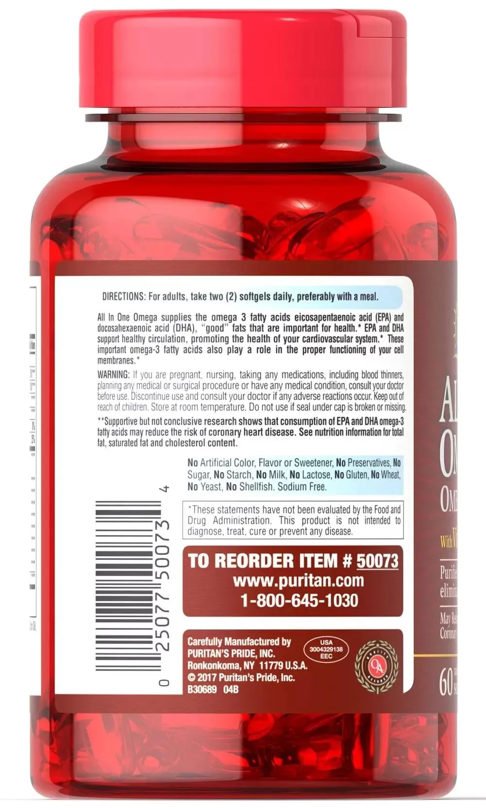 超級9合1的Omega 3、5、6、7含維生素D3 - 4