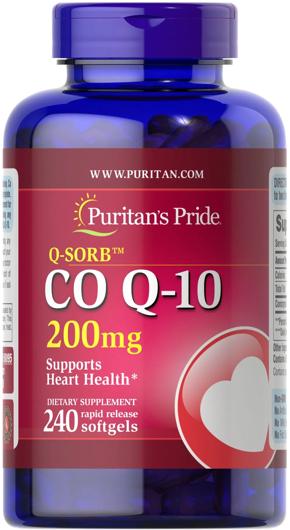 Co Q-10 200 MG （240 膠囊） - 2