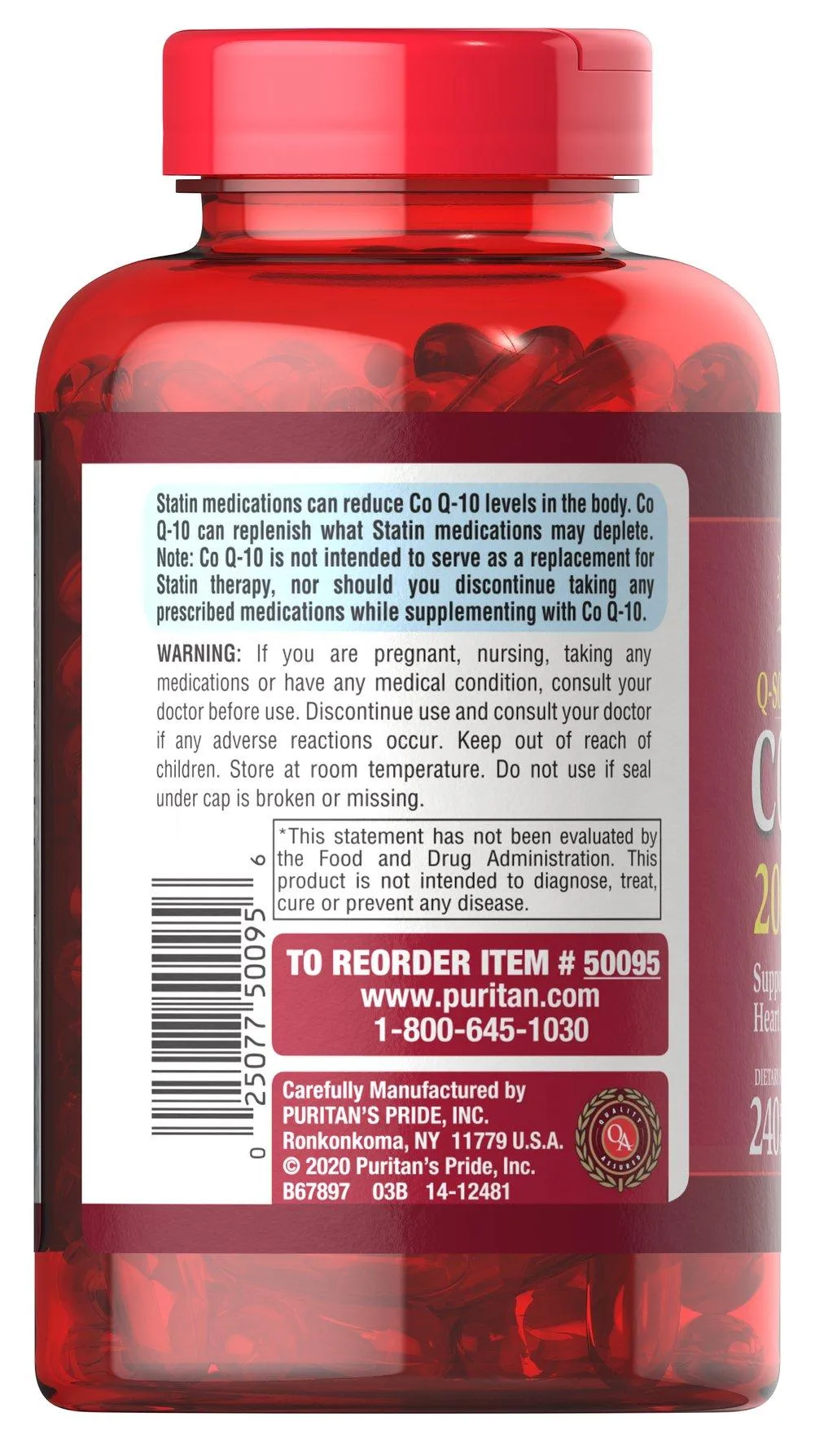 Co Q-10 200 MG （240 膠囊） - 4