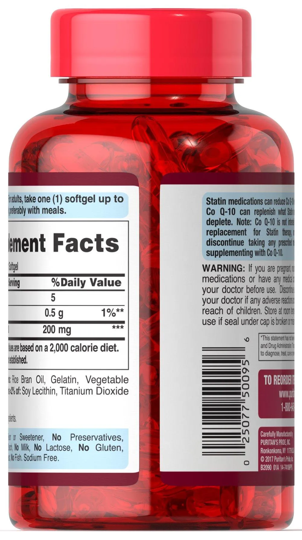 Co Q-10 200 MG （240 膠囊） - 5