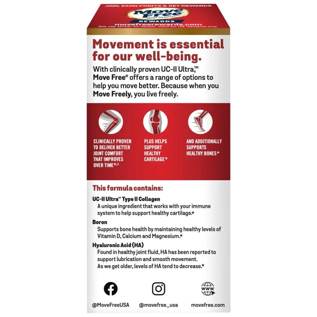 Schiff Move Free Ultra Triple Action Joint Supplement, 1-Pack of 75 Tablets - 3