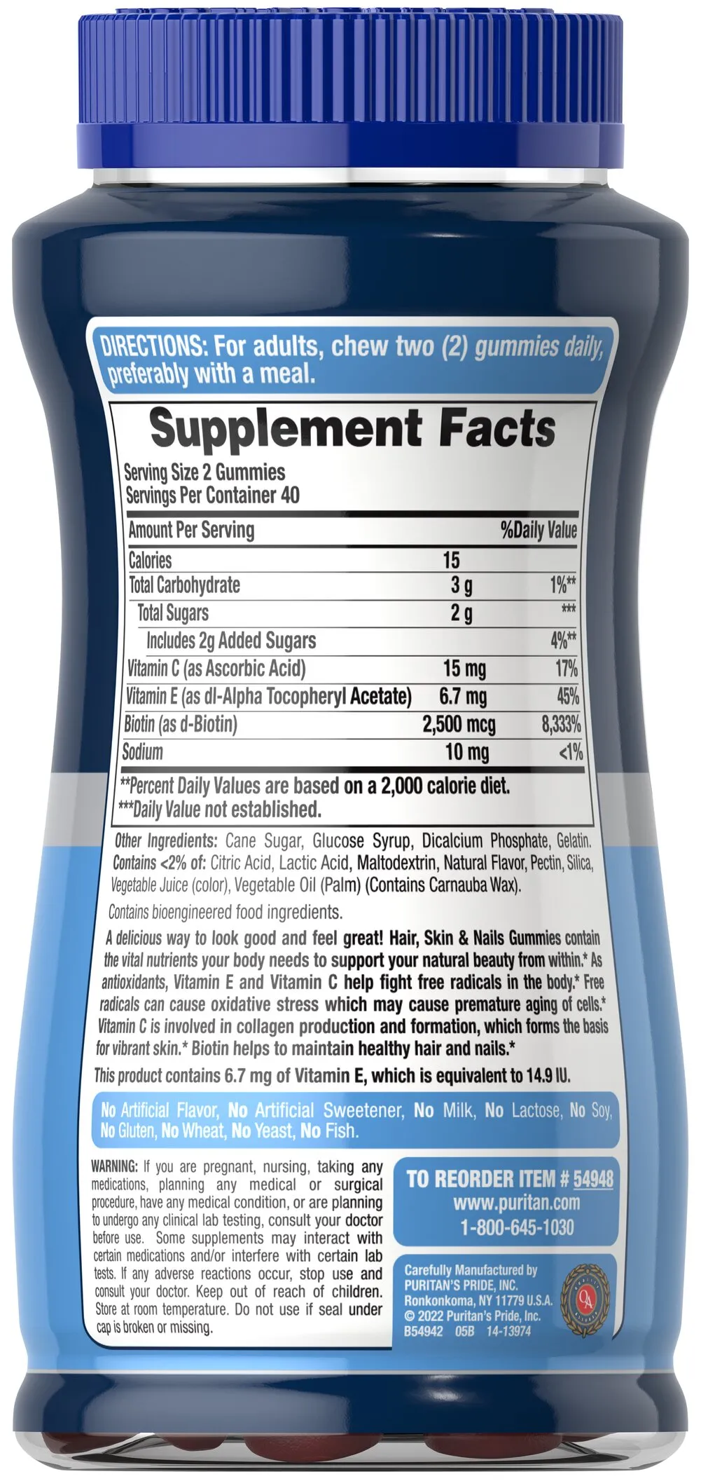 Hair, Skin & Nails Gummies - 3