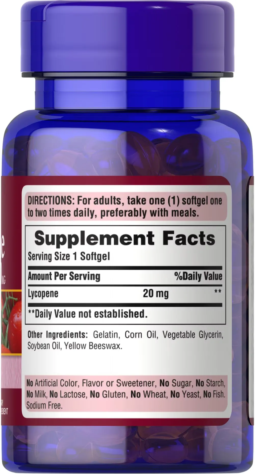 茄紅素 20 毫克 - 3