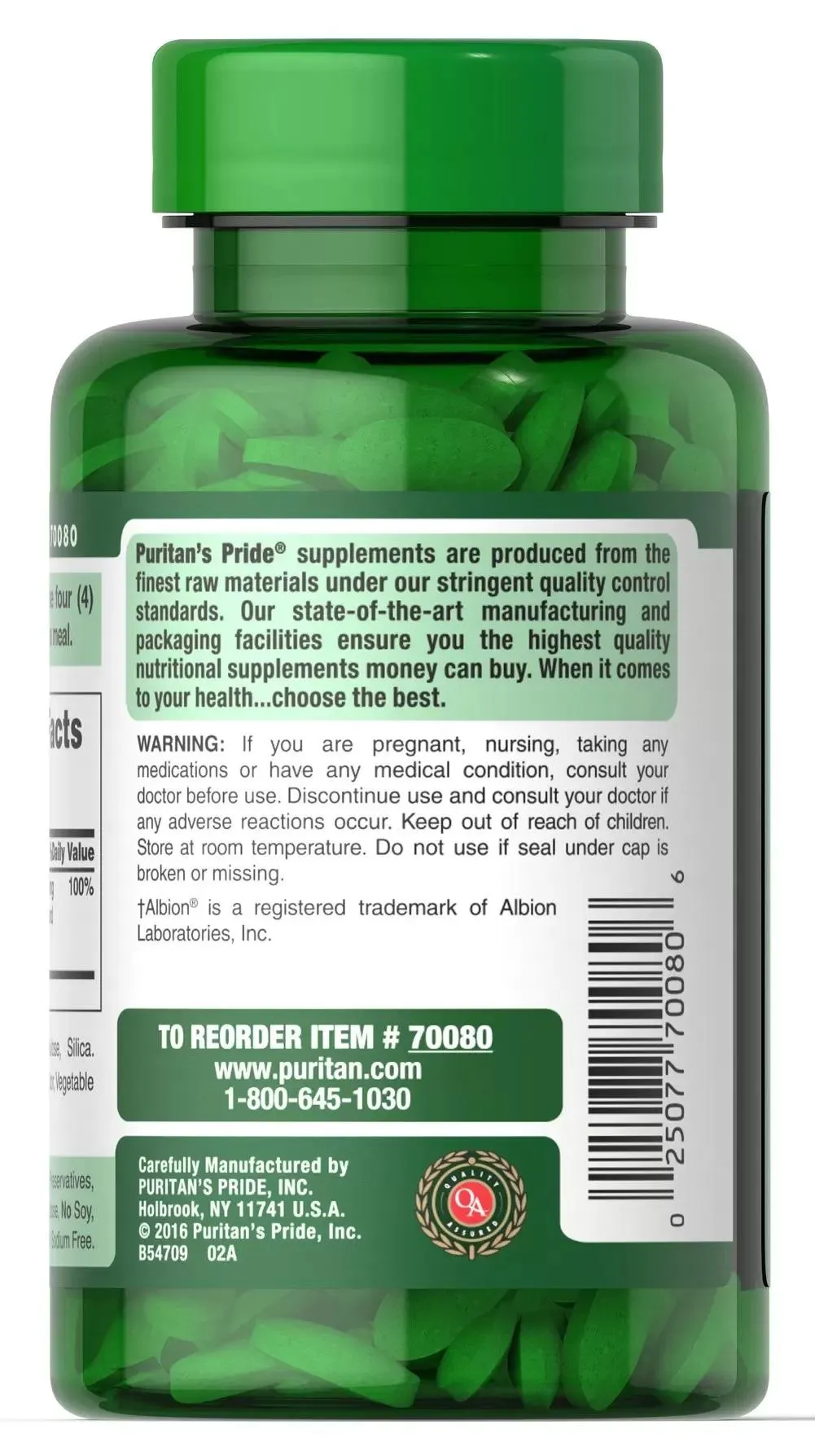 Albion® 螯合鎂強效配方 400mg｜高效吸收，改善肌肉與神經健康 - 3