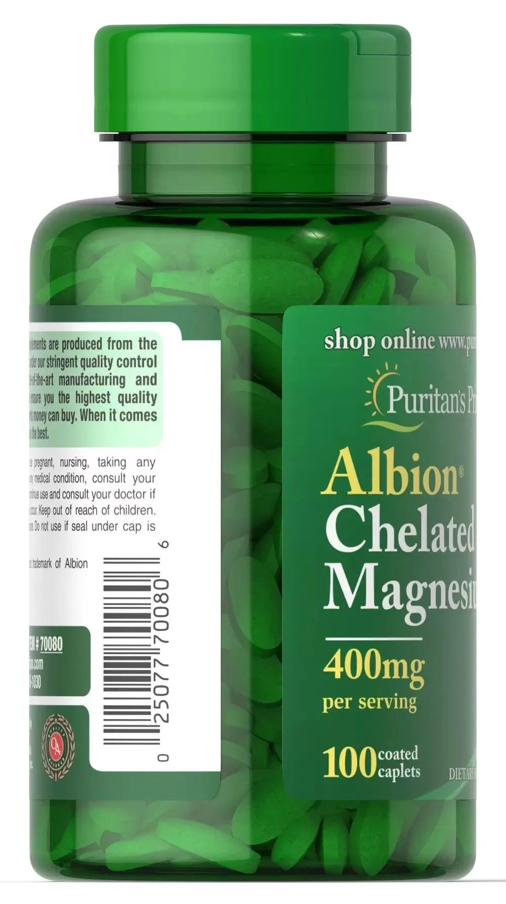 Albion® 螯合鎂強效配方 400mg｜高效吸收，改善肌肉與神經健康 - 4
