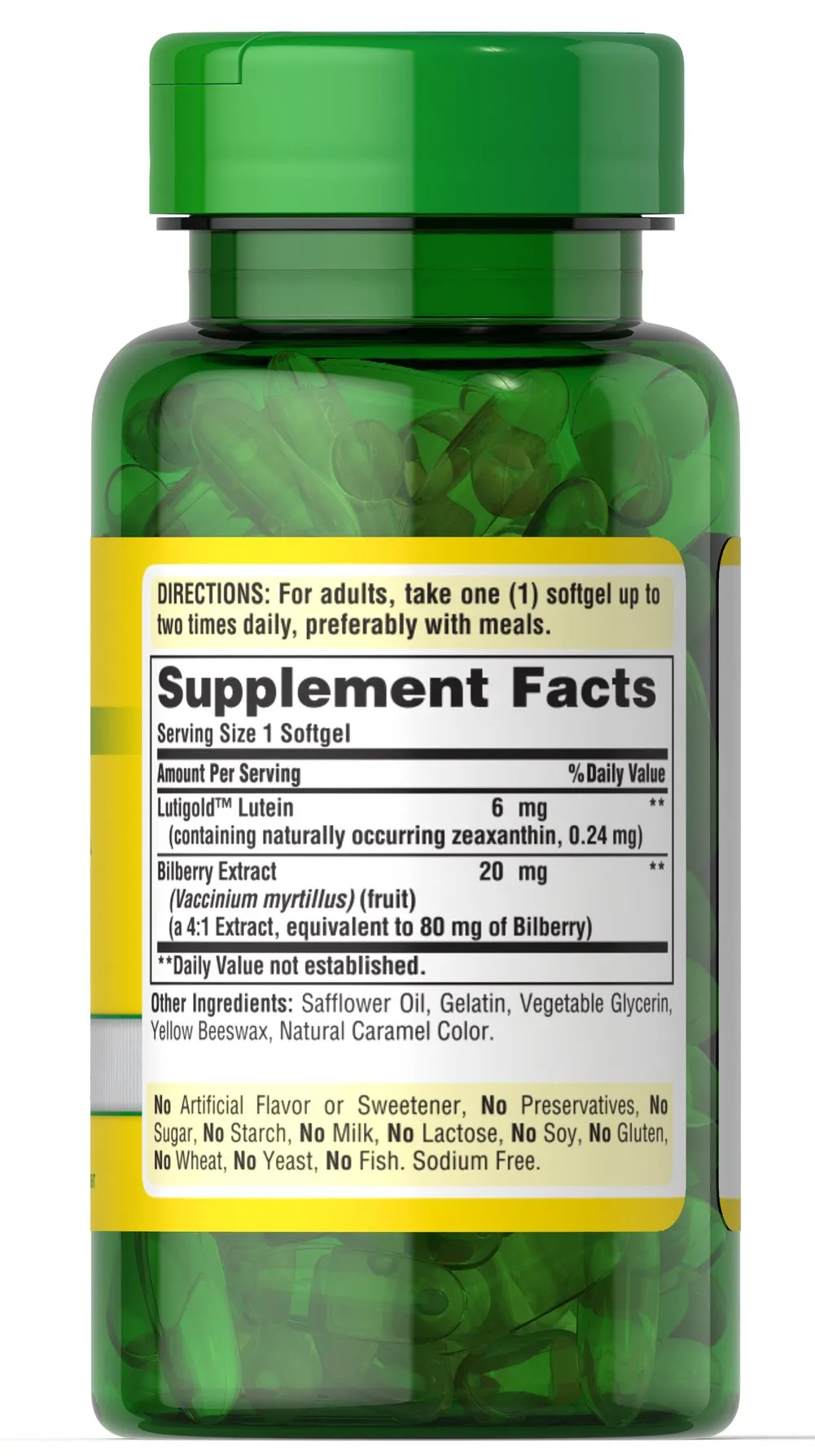 Herbavision葉黃素和山桑子配方（240 膠囊） - 4