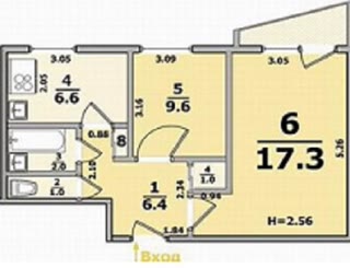 Продам 2-комнатну квартиру, ст. м. "Победа", проспект Победы, Олексіївка