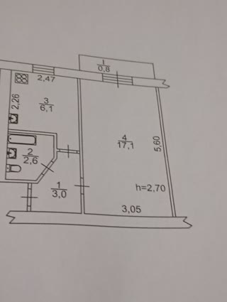 Продам 1к квартиру Павлово Поле