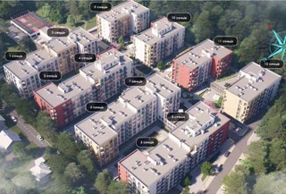 Продаж 1-кімнатної квартири в ЖК «Грінвуд 3» у Брюховичах