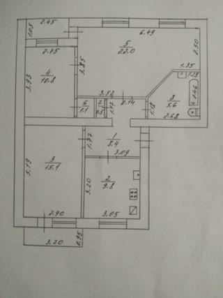 Продам 3х кімнатну квартиру