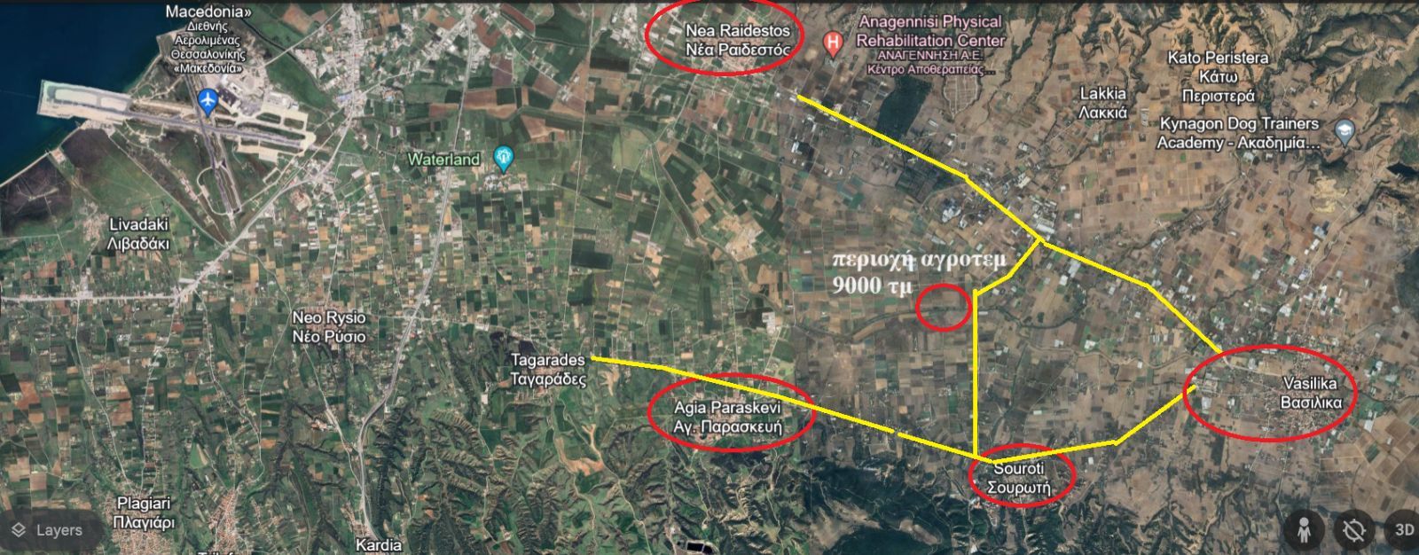 9000 m² Parcel