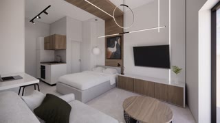 Студия 60 м²