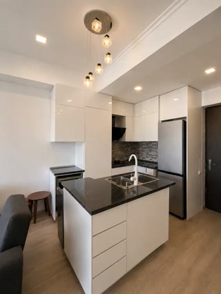Modern 2-bedroom apartment for sale in Saburtalo, Tbilisi.