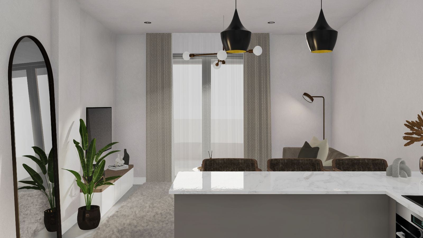45 m² Studio
