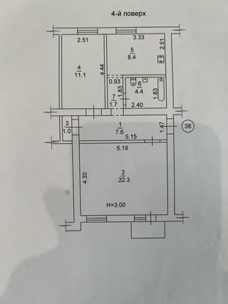 Продажа 2х комнатна квартира, сталинка,м.Холодна гора ул.Волонтерська
