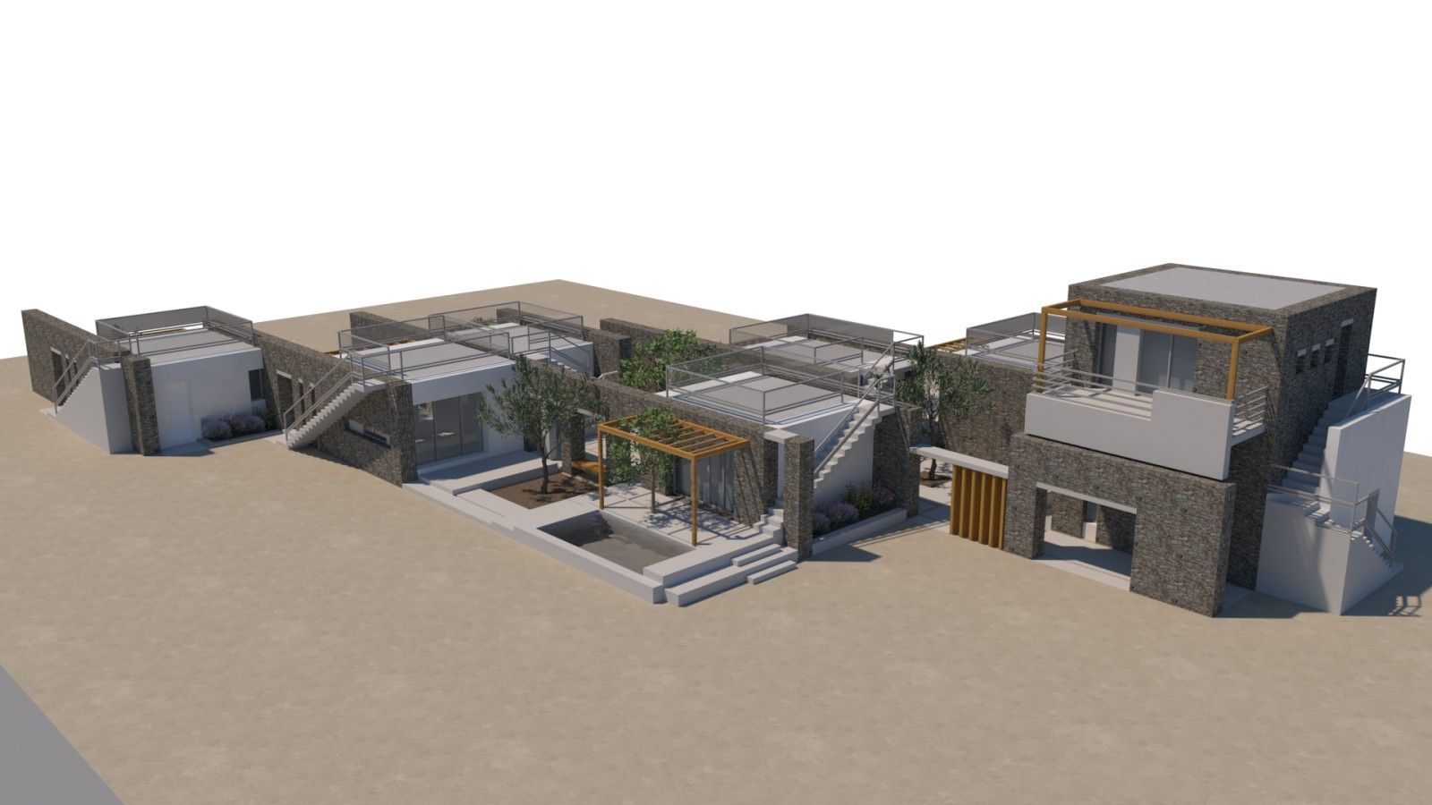 Complex of Apartments, 200 m²