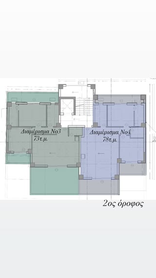78 m² Apartment