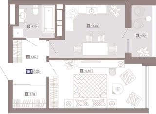 Sale of a 1-room apartment in the Lukyanivsky Cascade residential complex