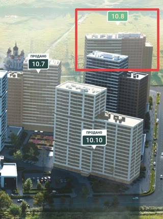 Продаж 1-кімнатної квартири в ЖК Варшавський-3