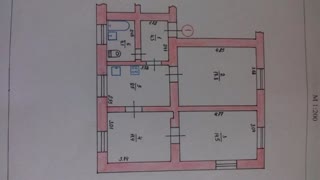 urgent sale of a 3-room apartment with autonomous heating