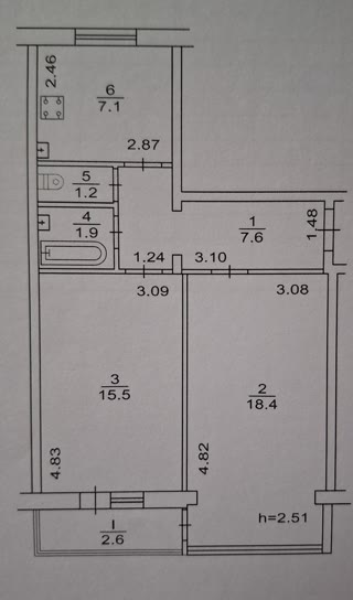Продаж 2-кімнатної квартири біля метро Політехнічний інститут