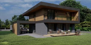 Modern 2-story house. Osokorky! 262 m2! 3 km to Osokorky metro!