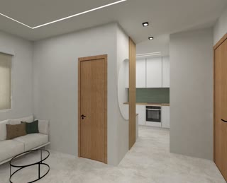 Студия, 35 м²