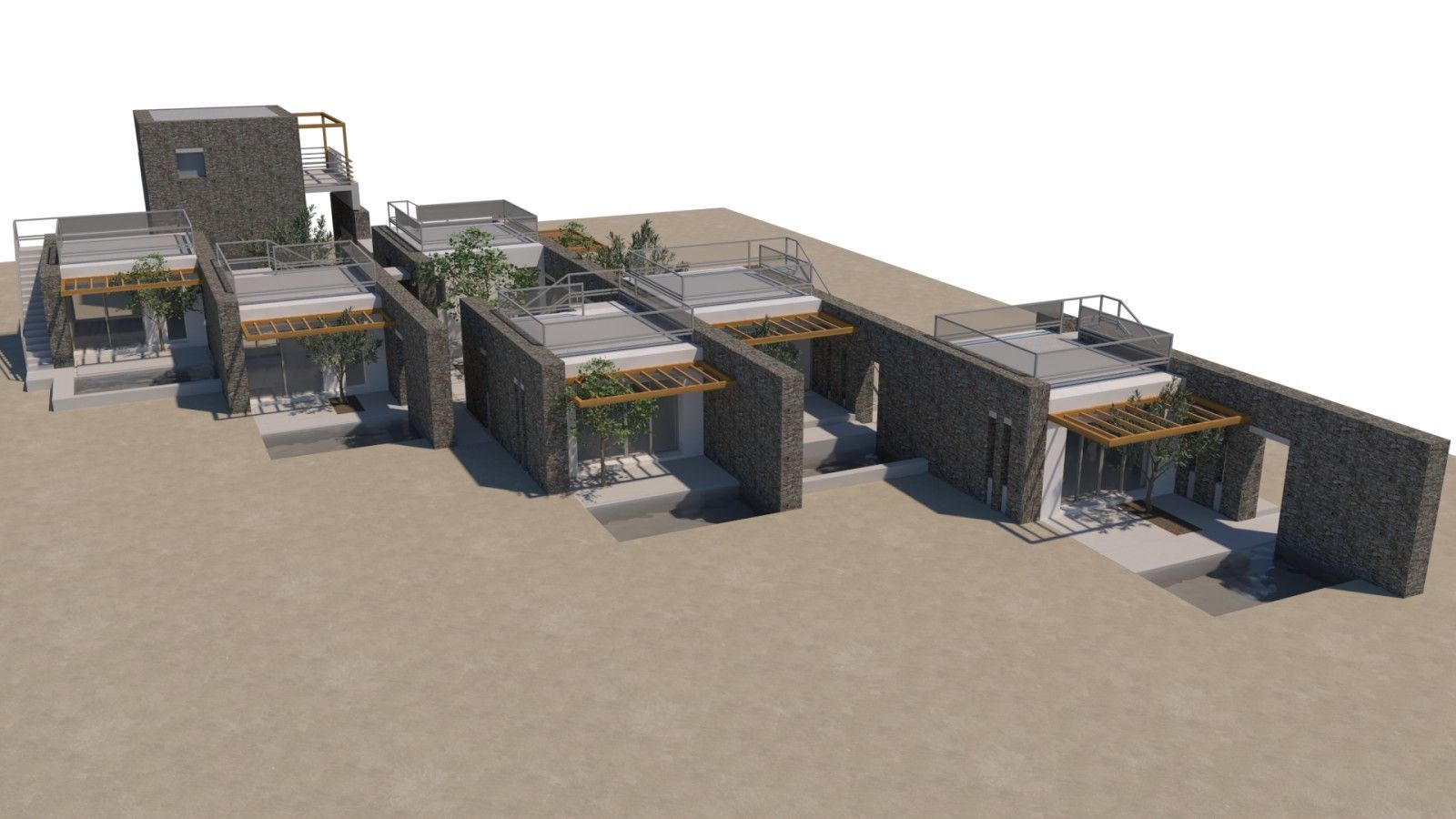 Complex of Apartments, 200 m²