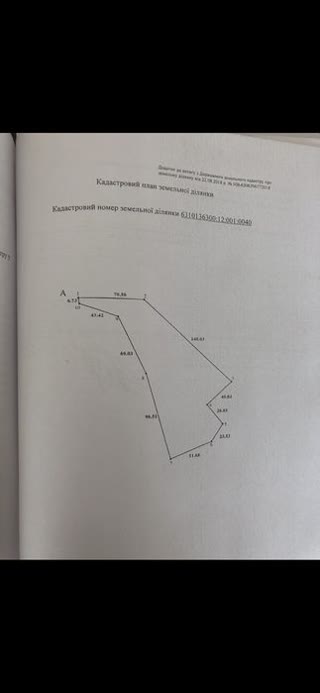 Земля 1,38 га. Под застройку в Алексеєвському гідропарку.