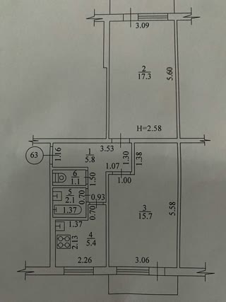 Продам 2к квартиру Салтовка, 604 мкр-н