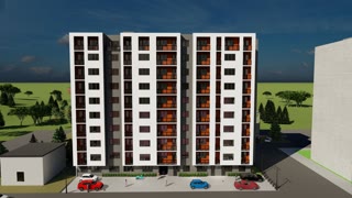 Residental building in Vazisubani