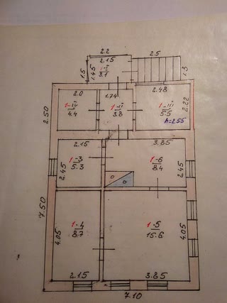 продам будинок в центральній частині Куп'янська