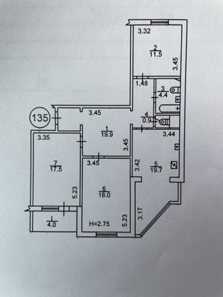 Продам 3-х кімнатну квартиру