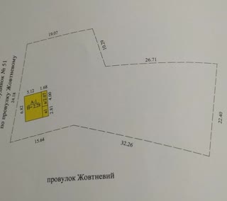 Участок під застройк