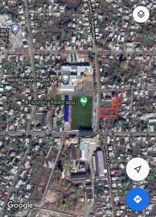 Land plot in the center of Zmiiv