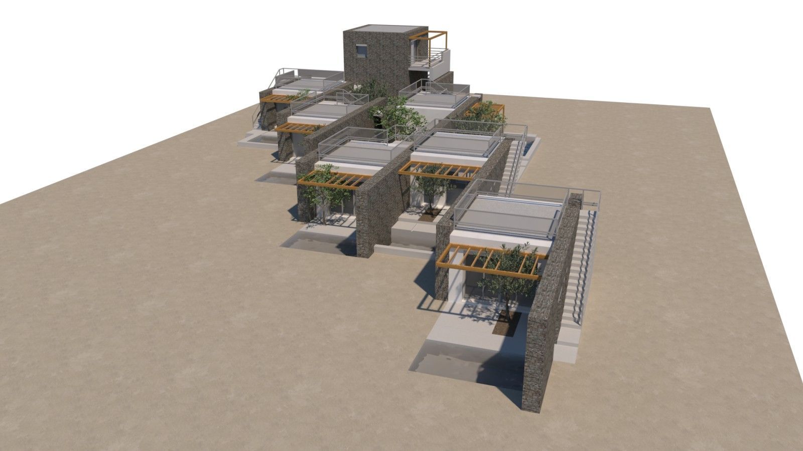 Complex of Apartments, 200 m²
