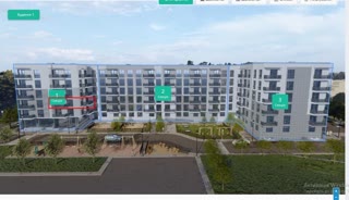 Sale of a 1-room apartment in the Falcon City residential complex