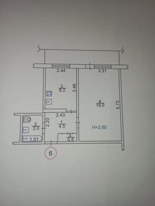 For Sale 1 Room Apartment KHTZ
